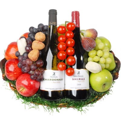 Rode en witte wijn met heerlijk fruit